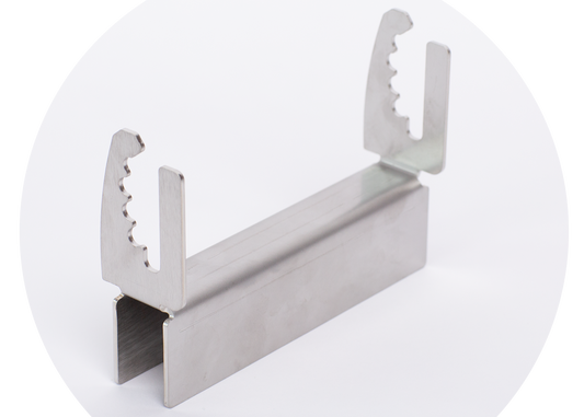 2er Set Halterung für Flammlachsbretter groß