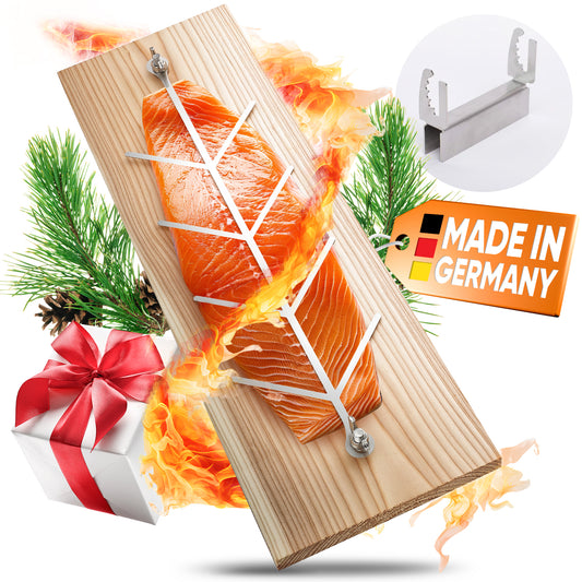Flammlachsbrett Lärche